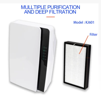 Purificador remoto portátil para habitación media, ionizador de aire, lámpara UV, filtro H13, filtración, purificador de aire HEPA para el hogar